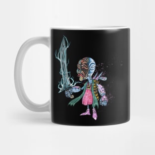 masked warrior Mug